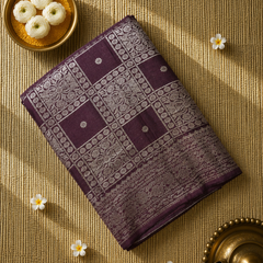 Crepe Jacquard Saree