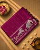 Tussar Silk Saree with Embroidery
