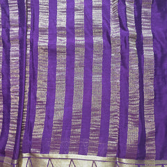 Premium Printed Semi Mysore Crepe Saree