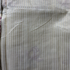 Kora Saree with all over Motifs and Tissue Blouse