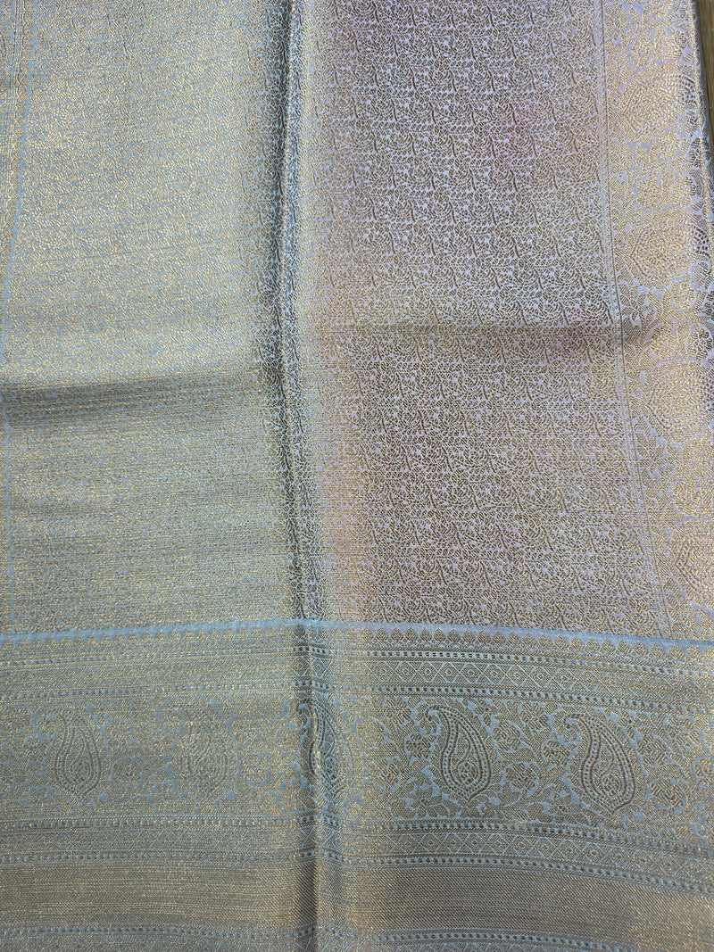 Digital Printed Gorgette Saree with Contrast Rich Pallu