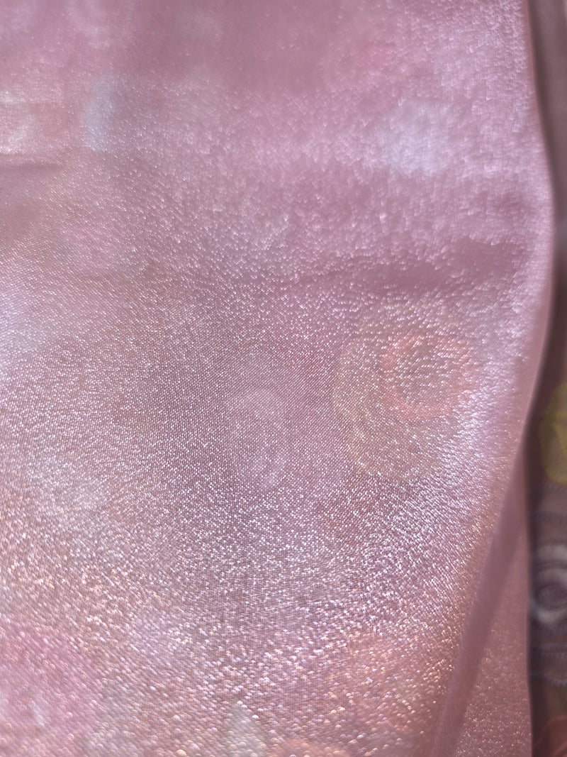 Organza Tissue Saree with Pretty Florals