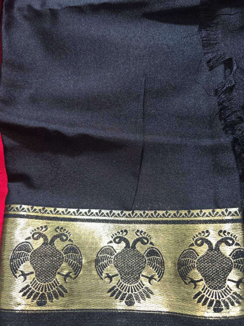 Rashmika Premium Semi Mysore Crepe Saree
