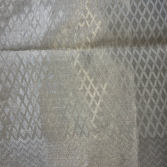 Kota Tissue Saree with Floral Woven Border and Embroidery