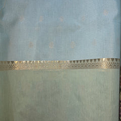 Kota Tissue Saree with Embroidery and All over Butis